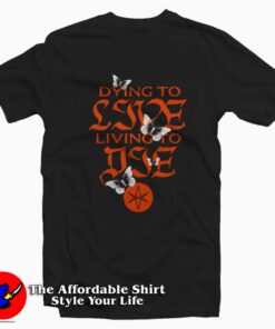 Dying To Live Living To Die BMTH Graphic T-Shirt