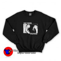 Eat Your Protein Attack On Titan Anime Graphic Sweatshirt