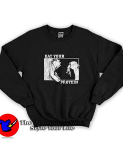 Eat Your Protein Attack On Titan Anime Graphic Sweatshirt