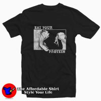 Eat Your Protein Attack On Titan Anime Graphic T-Shirt