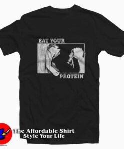 Eat Your Protein Attack On Titan Anime Graphic T-Shirt