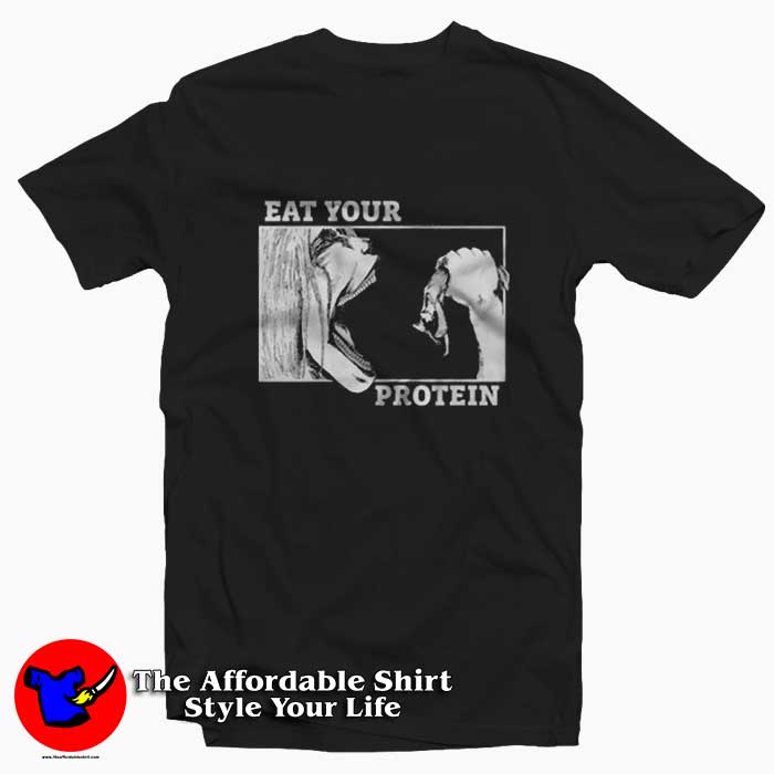 Eat Your Protein Attack On Titan Anime Graphic Tshirt 510x510 image Eat Your Protein Attack On Titan Anime Graphic Tshirt 510x510 Eat Your Protein Attack On Titan Anime Graphic T Shirt On Sale