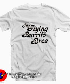 Flying Burrito Brothers Bros Band Graphic T-Shirt