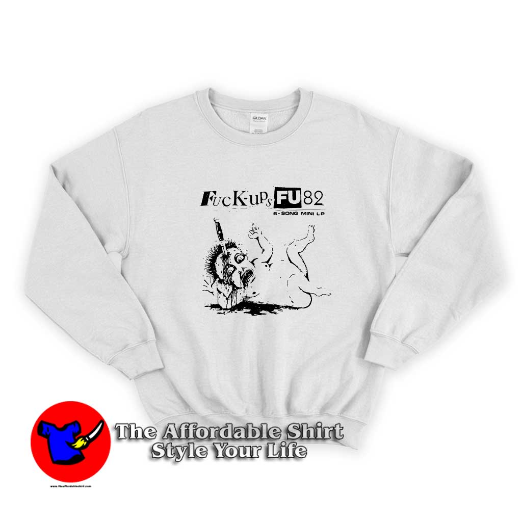 Fuck ups FU82 Vintage California Hardcore Sweater 510x510 Fuck ups FU82 Vintage California Hardcore Sweatshirt On Sale