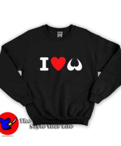 Funny I Love Boobs Graphic Unisex Sweatshirt