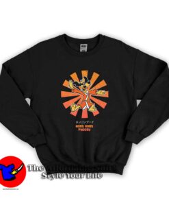 Hong Kong Phooey Retro Japanese Graphic Sweatshirt