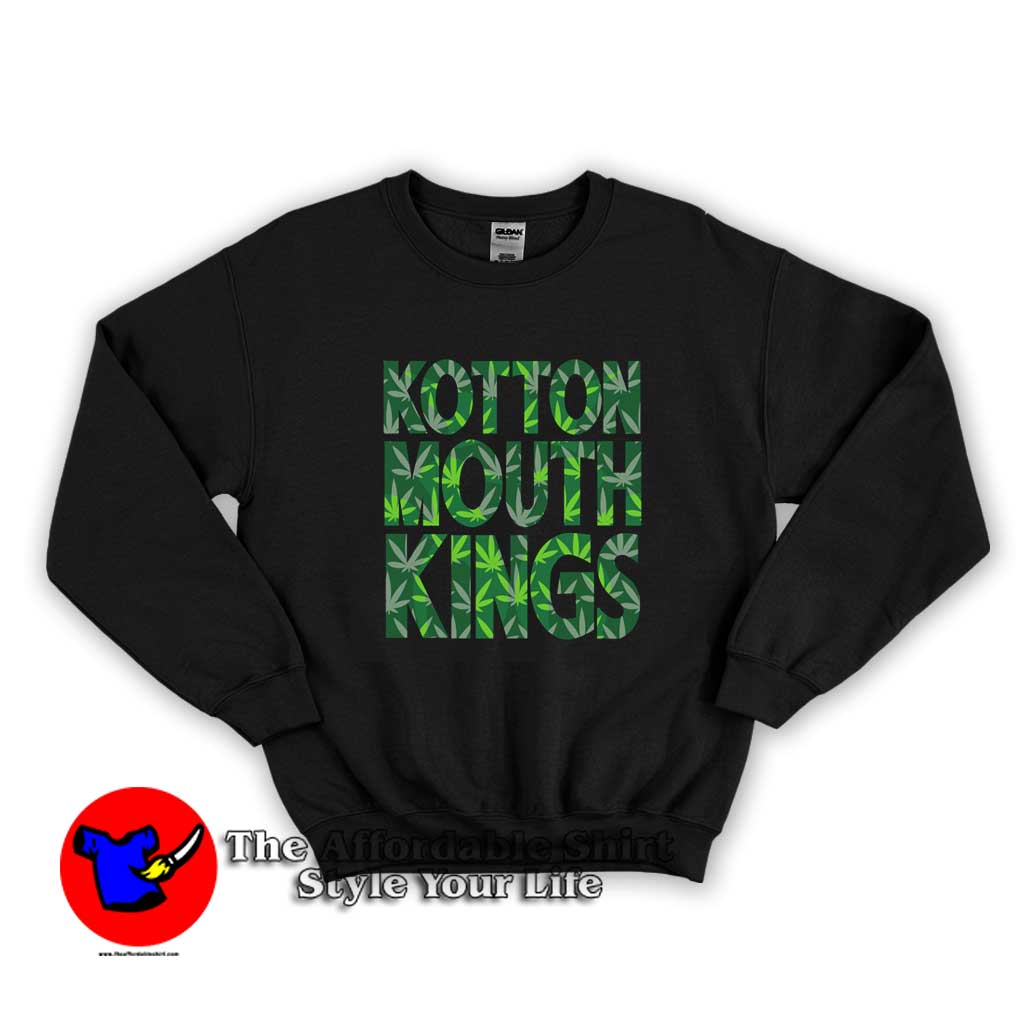Kotton Mouth Kings Green Leaves Block Logo Sweater 510x510 image Kotton Mouth Kings Green Leaves Block Logo Sweater 510x510 Kotton Mouth Kings Green Leaves Block Logo Sweatshirt On Sale