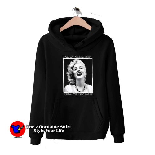 Marilyn Monroe Make Me Laugh Graphic Hoodie 500x500 Marilyn Monroe Make Me Laugh Graphic Hoodie On Sale