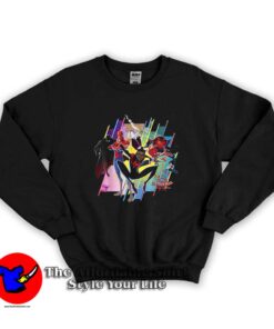 Marvel Spider-Man Spiderverse Colorful Group Sweatshirt