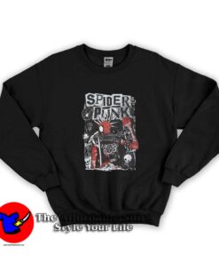 Marvel Spider Punk The Spider Verse Graphic Sweatshirt
