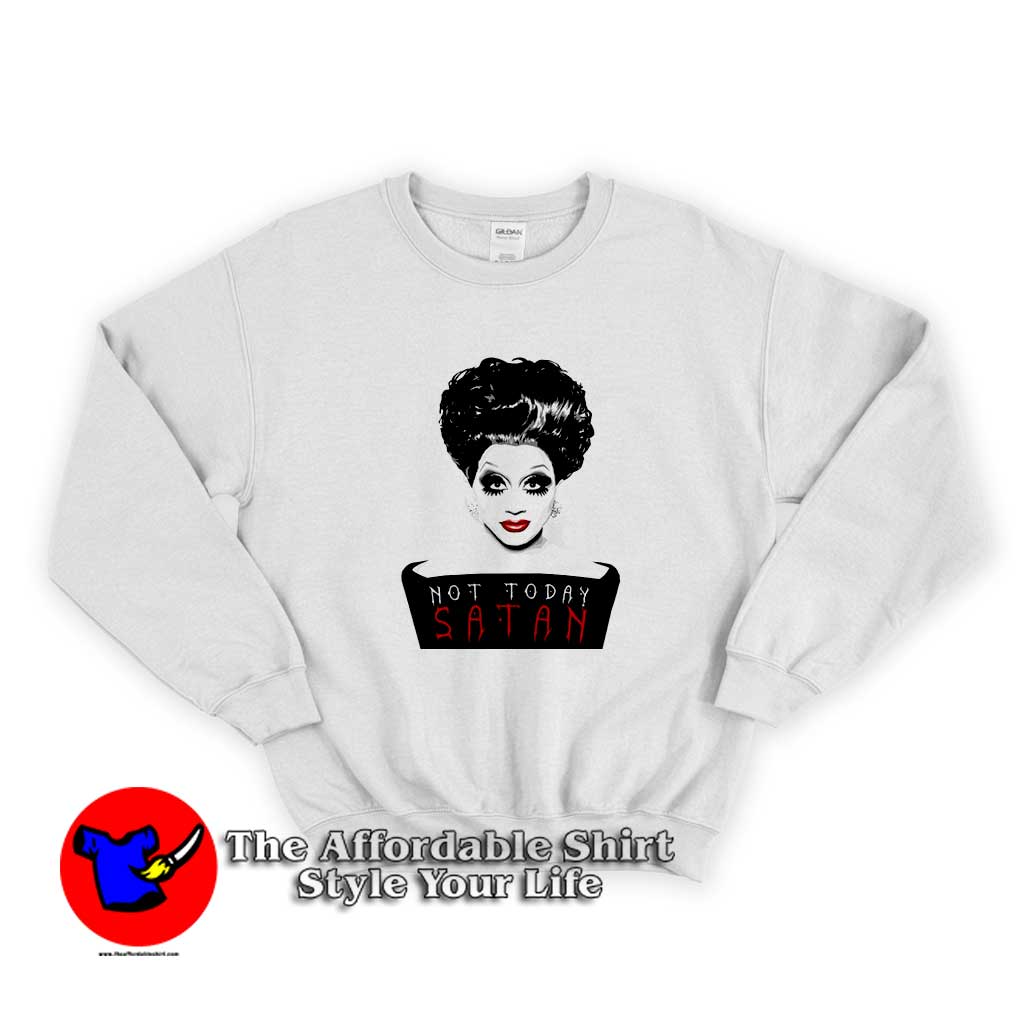 Not Today Satan LGBT Bianca Graphic Sweater 510x510 image Not Today Satan LGBT Bianca Graphic Sweater 510x510 Not Today Satan LGBT Bianca Graphic Sweatshirt On Sale