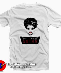 Not Today Satan LGBT Bianca Graphic tshirt