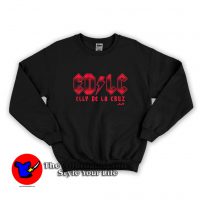 Parody EDLC Elly De La Cruz ACDC Graphic Sweatshirt