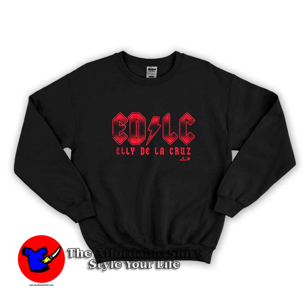 Parody EDLC Elly De La Cruz ACDC Graphic Sweater 510x510 image Parody EDLC Elly De La Cruz ACDC Graphic Sweater 510x510 Parody EDLC Elly De La Cruz ACDC Graphic Sweatshirt On Sale