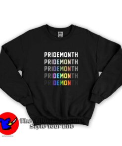 Pride Month Demon New Graphic Sweatshirt