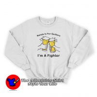 Rehab Is For Quitters I Am Fighter Graphic Sweatshirt