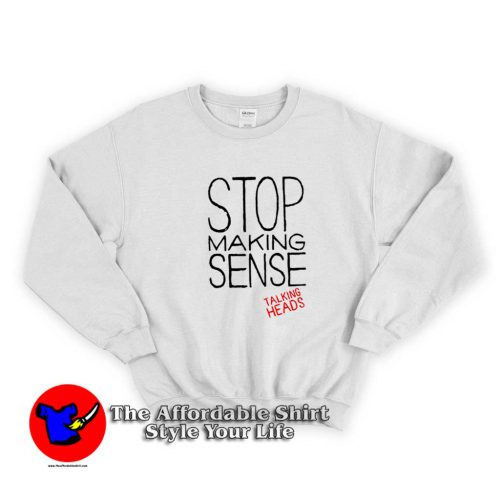 Stop Making Sense Talking Heads Graphic Unisex Sweater 500x500 Stop Making Sense Talking Heads Graphic Unisex Sweatshirt On Sale