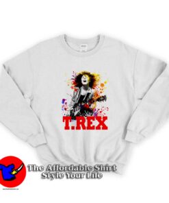 T.REX Vintage Poster Present Unisex Tour Sweatshirt
