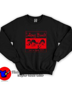 Talking Heads Live Japan Graphic Unisex Sweatshirt