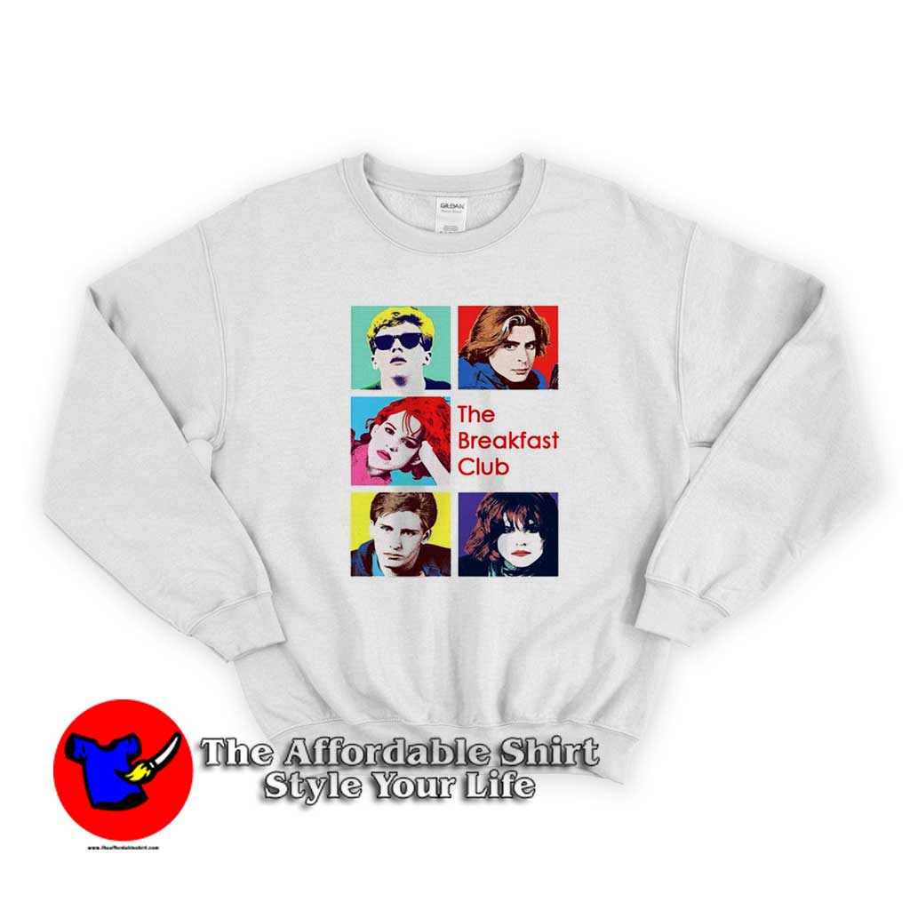 The Breakfast Club Movie Vintage Graphic Sweatshirt 