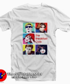 The Breakfast Club Movie Vintage Graphic T-Shirt