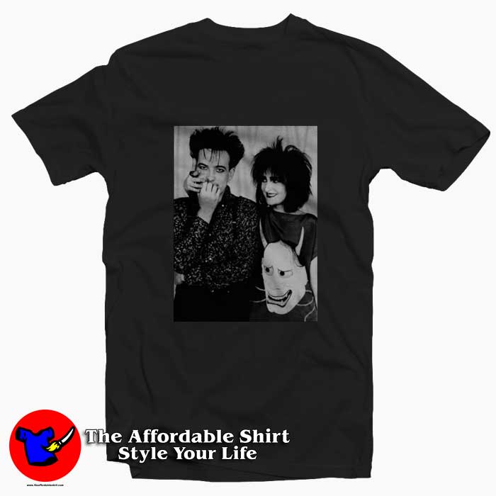 The Cure Robert Smith and Siouxsie Graphic Tshirt 510x510 image The Cure Robert Smith and Siouxsie Graphic Tshirt 510x510 The Cure Robert Smith and Siouxsie Graphic T Shirt On Sale