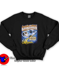 The Phantom Menace Jeff Gordon Star Wars Sweatshirt