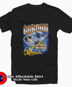 The Phantom Menace Jeff Gordon Star Wars T-Shirt