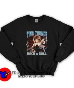 Tina Turner Bootleg Style Vintage Rock n Roll Sweatshirt