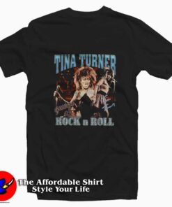 Tina Turner Bootleg Style Vintage Rock n Roll T-Shirt