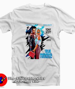 True Romance Poster Movie Film Graphic T-Shirt