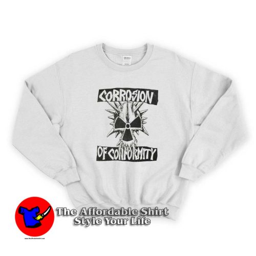Vintage Corrosion Of Conformity Logo Graphic Sweater 500x500 Vintage Corrosion Of Conformity Logo Graphic Sweatshirt On Sale