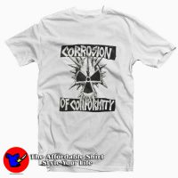 Vintage Corrosion Of Conformity Logo Graphic T-Shirt