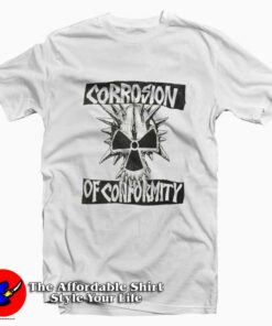 Vintage Corrosion Of Conformity Logo Graphic T-Shirt
