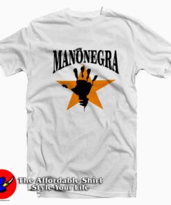 Vintage Mano Negra Logo ‎Worldwide Tours T-Shirt