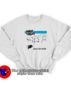 Vintage Minor Threat Out of Step Graphic Sweatshirt
