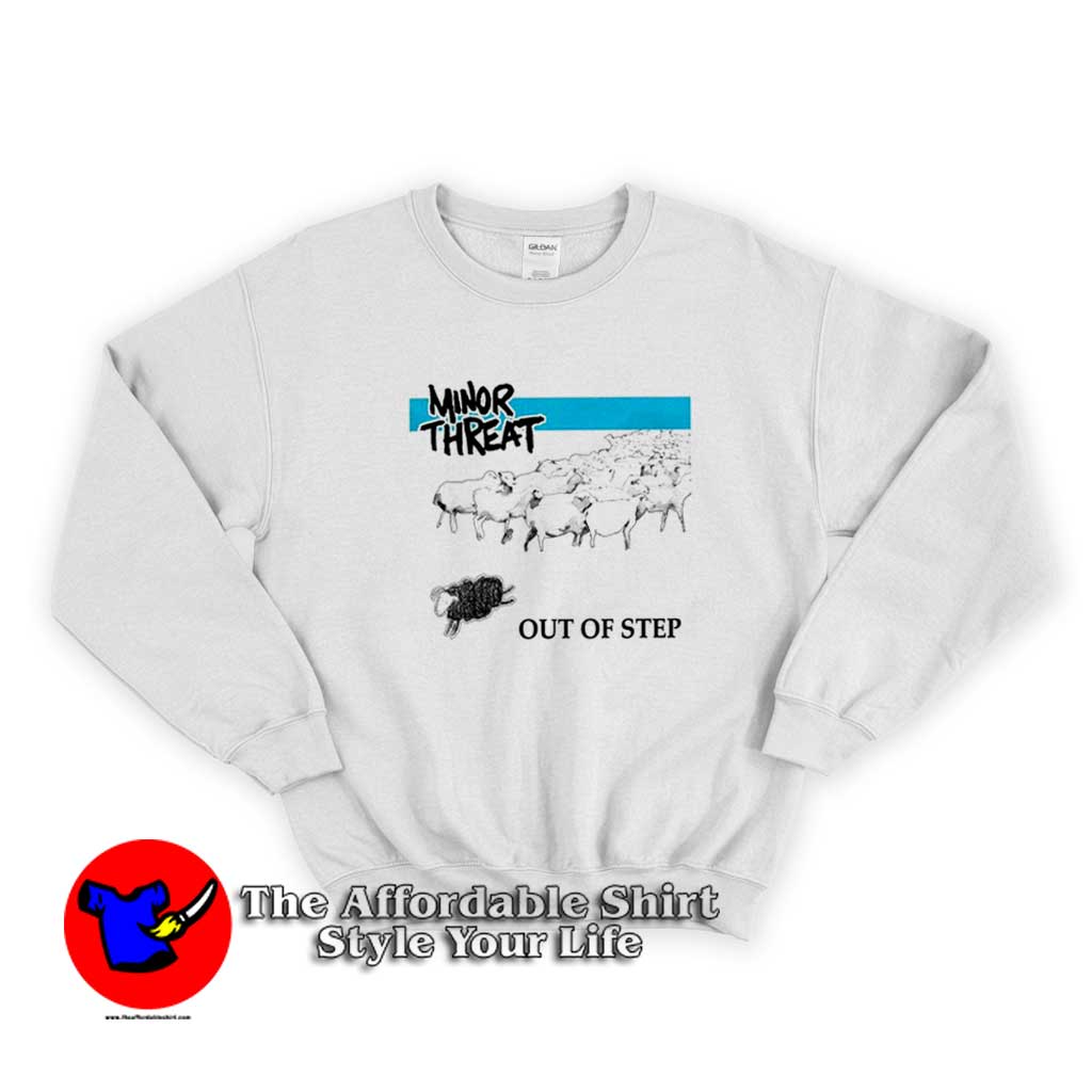 Vintage Minor Threat Out of Step Graphic Sweater 510x510 image Vintage Minor Threat Out of Step Graphic Sweater 510x510 Vintage Minor Threat Out of Step Graphic Sweatshirt On Sale