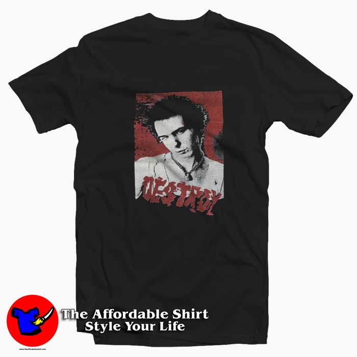 Vintage Sid Vicious Destroy Graphic Unisex Tshirt 510x510 image Vintage Sid Vicious Destroy Graphic Unisex Tshirt 510x510 Vintage Sid Vicious Destroy Graphic Unisex T Shirt On Sale