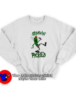 Vintage Skankin Pickle Pickled Graphic Unisex Sweatshirt