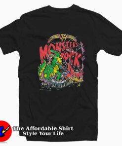 Vintage Van Halen Monsters Of Rock Graphic T-Shirt
