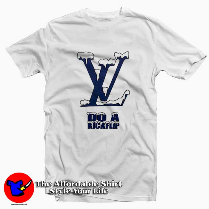 Virgil Abloh Snow Do a Kickflip T-Shirt Cheap - Theaffordableshirt