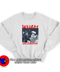 Wham Last Christmas George Michael Graphic Sweatshrit