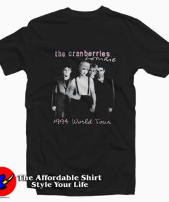 The Cranberries Zombie 1994 World Tour Graphic T-Shirt