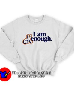 Awesome Barbie I'Am Ken Enough Graphic Sweatshirt