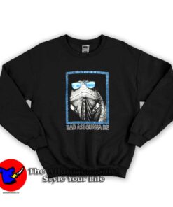 Bad As I Guana Be Vintage Graphic Unisex Sweatshirt