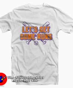 Barstool Sports Let's Get Some Runs Graphic T-Shirt