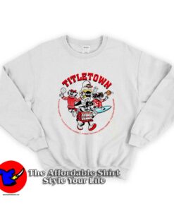 Big Cat With Titletown Barstool Graphic Sweatshirt