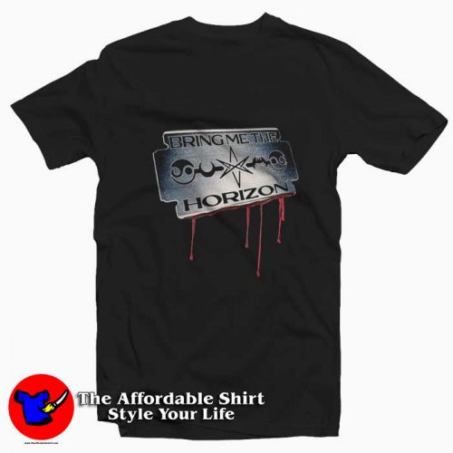 Bring Me The Horizon Razorblade Graphic Tshirt 500x500 Bring Me The Horizon Razorblade Graphic T Shirt On Sale