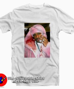 Cam'ron Camron Pink Fur Dipset Graphic T-Shirt