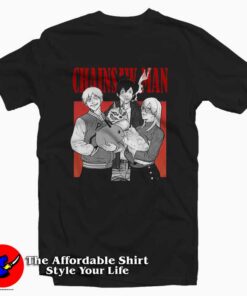 Chainsaw Man Three Devil Hunters Graphic T-Shirt